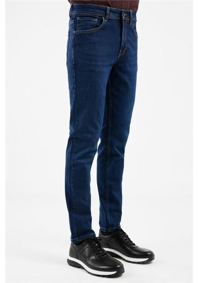 İmza Lacivert Gabardin 5 Cep Düz Paça Casual Slim Fit Pamuklu Denim Pantolon 1023255160 Lacivert İmza Lacivert Gabardin 5 Cep Düz Paça Casual Slim Fit Pamuklu Denim Pantolon 1023255160 Lacivert
