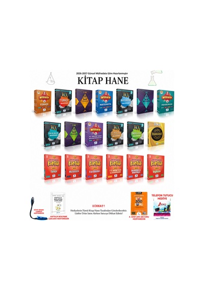 Paraf 8. Sınıf Tüm Dersler Sözel Mantık Ve 19 Kitap Seti