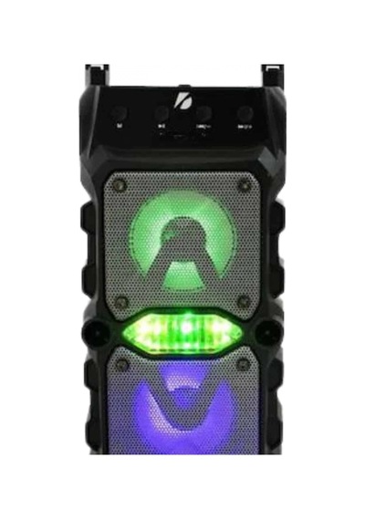 Kts 1096 Çift Çıkışlı Kablosuz Bluetooth Hoparlör Led Işıklı Taşınabilir Ses Sistemi