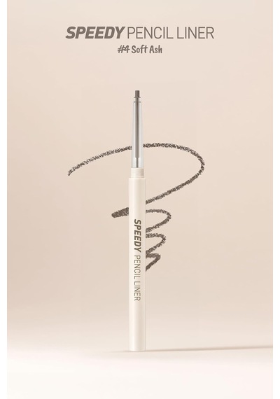 Suya Dayanıklı Kolay Kullanım Sunan Göz Kalemi Speedy Pencil Liner 4 Soft Ash Diğer