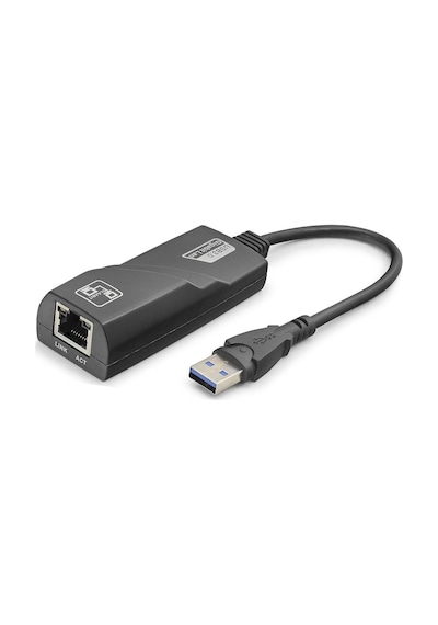 Usb 3.0 Ethernet Adaptör Gigabit Siyah Hdx7867 Evimdeyokyok