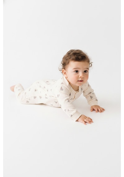 Tiffany Baby & Kids Krooboy Organik Tasarımlı Tulum ekru
