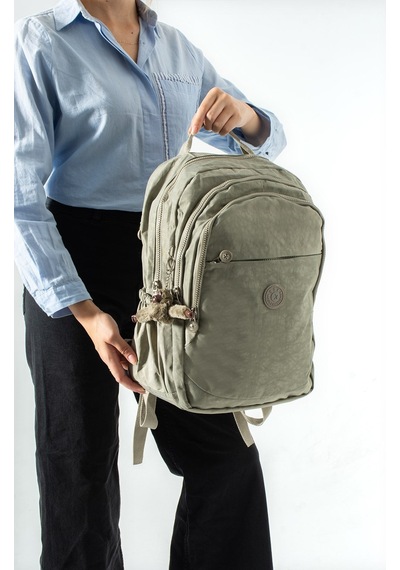 Ultra Hafif Çok Cepli Orta Boy Sırt Çantası Vizon Model: 571-3k Çok Renkli