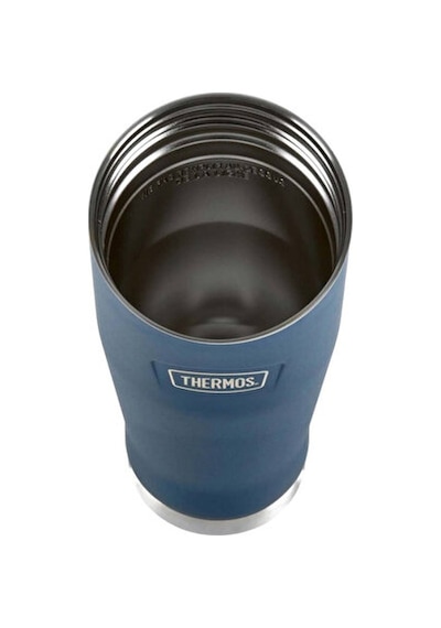 Thermos Icon Is115 0,53l Slıde Lock Mug Solent Navy W/straw Klasik Termos Is115-022982 Lacivert Lacivert
