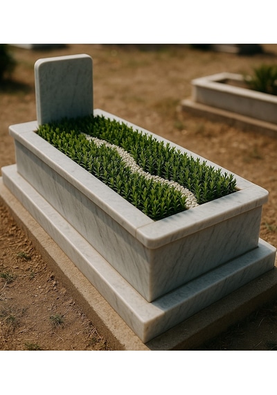 Mezar - Kabir Bitki Seti - 10 Adet Yeşil Sütun Taflan Greenspire