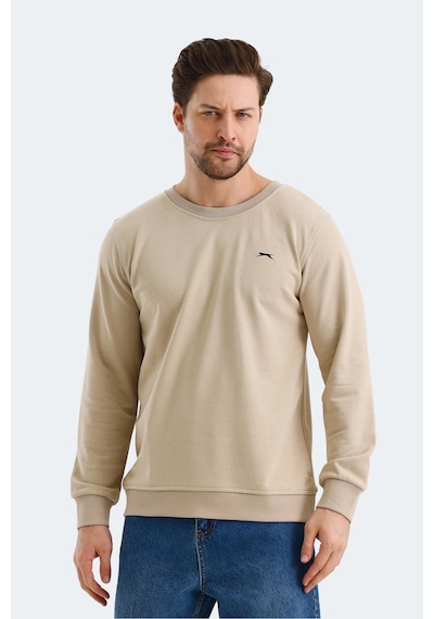 Slazenger Orvar In Erkek Bej Sweatshırt Bej