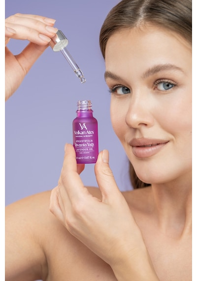 Volkan Ates Natural & Beauty Lavandula Angustifolia Saf Lavanta Yağı Cam Damlalıklı 20 Ml