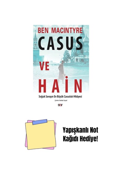 Casus Ve Hain + Yapışkanlı Not Kağıdı