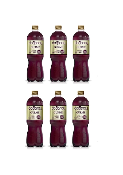 Doğanay Şalgam Suyu Gurme Acılı 1 Lt X 6 Adet