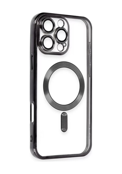 Newface Apple İphone 16 Pro Kılıf Kross Magneticsafe Kapak - Siyah