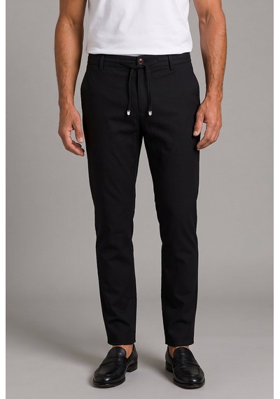 Bisse Siyah Jogger İpli Spor Pantolon Pns26y26105 D-90