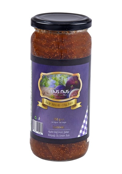 Nusnus Kuru İncir Reçeli 550 G