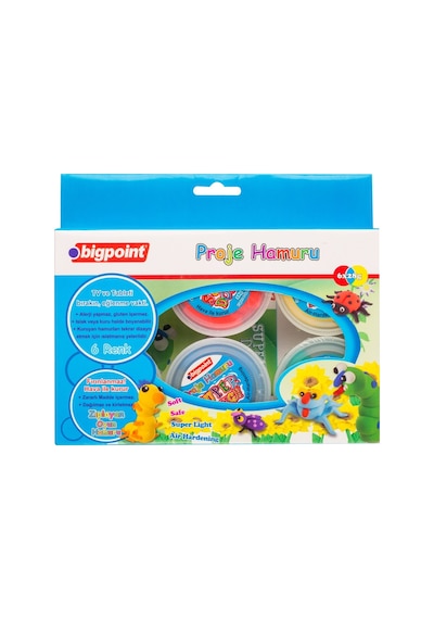 Bigpoint Proje Hamuru 6 Renk X 28 Gram
