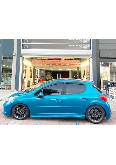 Peugeot 207 Yan Marşpiyel Takımı - Plastik  Tip