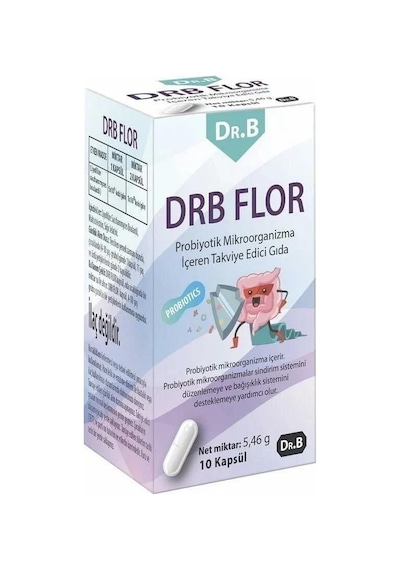 Dr.b Drb Flor Probiyotik İçeren 10 Kapsül