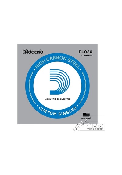 Pl020 Elektro Ve Akustik Tek Tel Plain Steel 020