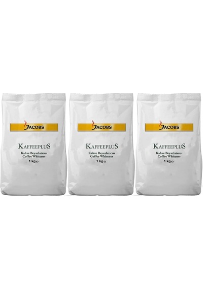 Jacobs Kaffeeplus Kahve Beyazlatıcısı / Süt Tozu 1kg 3 Lü Set