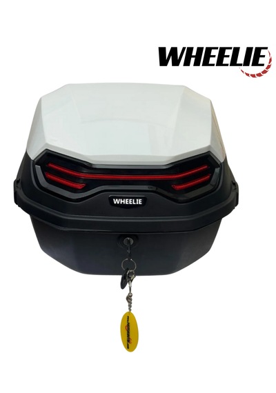 Wheelıe Xt08-w 32 Litre Motosiklet Arka Çanta Beyaz