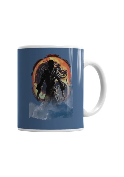 Alien Mortal Kombat Gamer Games Kupa Bardak Porselen Karışık