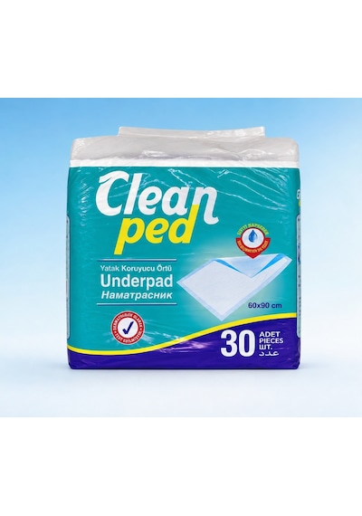 Cleanped Yatak Koruyucu Örtü 60 x 90 CM 30’lu