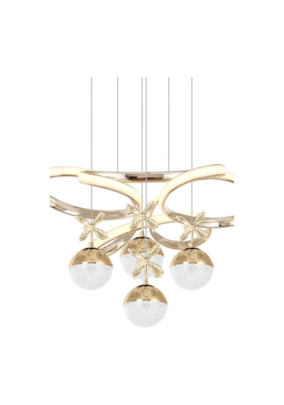 Eray Aydınlatma 9278-50 Sr 4 Toplu Gold Led Avize Sarı