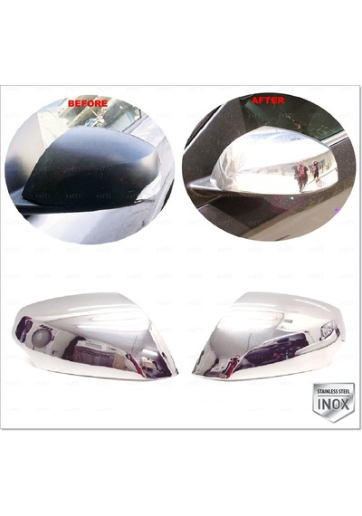 Renault Laguna 3 Krom Ayna Kapağı 2 Prç 2007-2015 P. Çelik