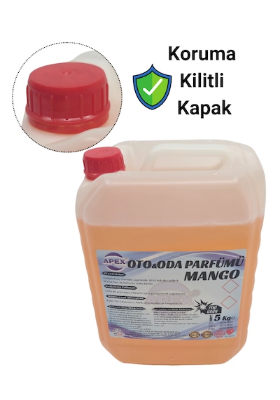 Mango Kokulu Parfüm, Oto Parfüm 5 Lt, Oda Parfümü Mango Kokusu