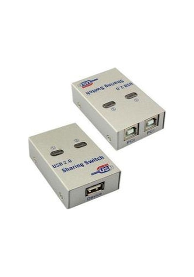 2 port 2.0 sharing switch yazıcı birleştirici