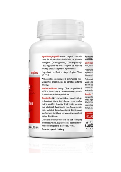 Ashwa/gandha Ksm-66 300 Mg 60 Kapsül