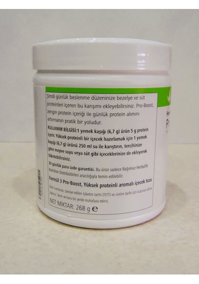 Herbalife Pro Boost Ekstra Protein Desteği İçin Nötr Aromalı Toz Vanilya