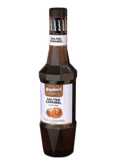 Saphori Tuzlu Karamel Aromalı Kokteyl Şurubu Tuzlu Karamel Şurubu 700 Ml
