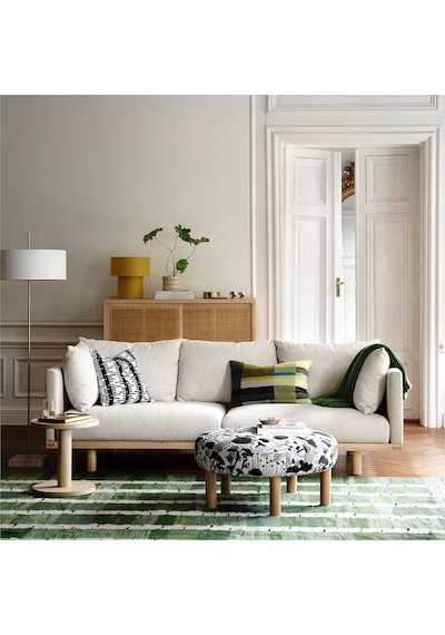 Ikea Bej Modern Kanepe - 3'lü Kanepe