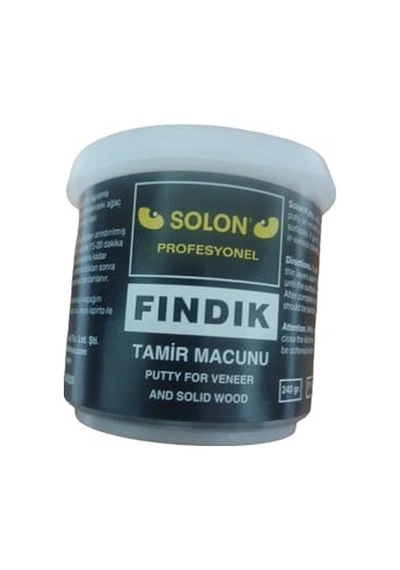 Amaçlı Ahşap Masa Sehpa Çizik Çok Amaçlı Tamir Dolgu Macunu Fındık 240 Gr Genel
