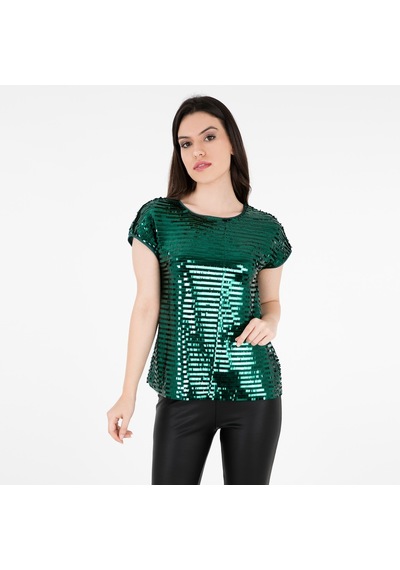 Armani Exchange Bayan Bluz 6Zyh16 Ynfnz 1833-Yeşil Armani Exchange Bayan Bluz 6Zyh16 Ynfnz 1833-Yeşil
