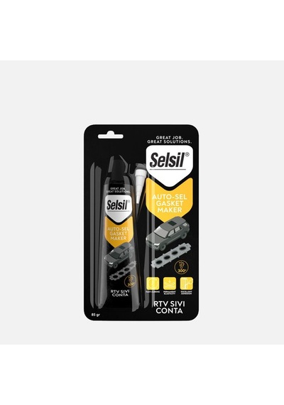 Selsil Auto-sel Rtv Sıvı Conta Gri 85 Gr