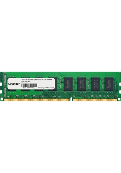 Andor A313U8 8 GB DDR3 1333 MHz CL9 Masaüstü DIMM Ram