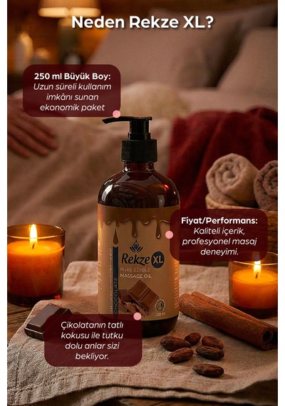 Masaj Yagı Yenilebilir Afrodizyak Etkili Cıkolata Erotik Masaj Yagı 250 Ml - 502099866