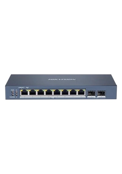 Hıkvısıon 8port 120w Full Poe Ds-3e1510p-sı Gıgabıt 2x Sfp Yönetilemez Switch