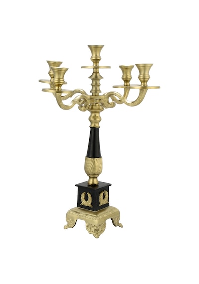 Vitale Royal Gold 5'li Şamdan 53 Cm Ak.ıu0429