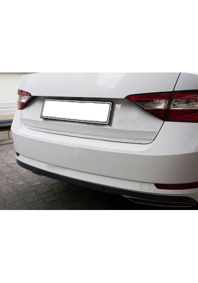 Skoda Süperb Krom Bagaj Alt Çıtası Paslanmaz 2015 - 2021