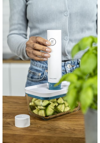 Zwilling Fresh & Save Vakumlu Başlangıç Seti, Cam, 7 Parçalı, Kut