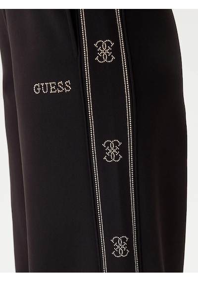 Guess Octavia Kadın Aktif Palazzo Fit Kadın Eşofman Altı V5bb12kcx22 Siyah
