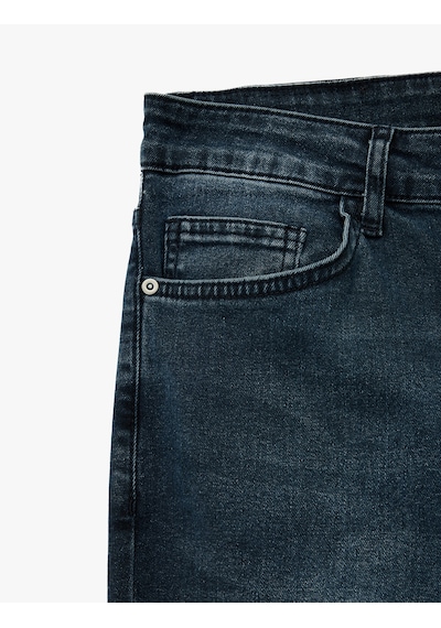 Koton Normal Bel Skinny Fit Jean Pantolon - Michael Jean İndigo Stone 6wam40051nd İndigo - Taş Koton Normal Bel Skinny Fit Jean Pantolon - Michael Jean İndigo Stone 6wam40051nd İndigo - Taş