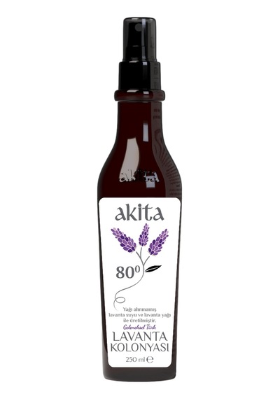 Akita 80 Derece Geleneksel Türk Lavanta Kolonyası 250 ML