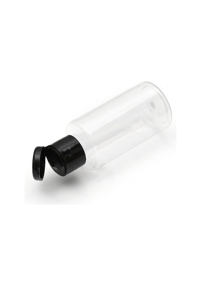50ml Plastik Şefaf Fliptop Kapak Şişe, 12 Adet, Açmalı Kapak Şişe, Dezenfektan Şişesi,sabun Şişesi, Kozmetik Şişe Diğer
