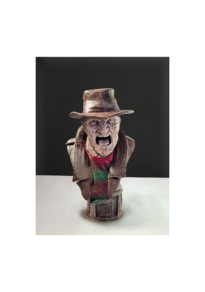 Eselya3d Freddy Krueger Büst Figür/ Elm Sokağında Kabus /korku/ Biblo/dekor/15cm-fanart