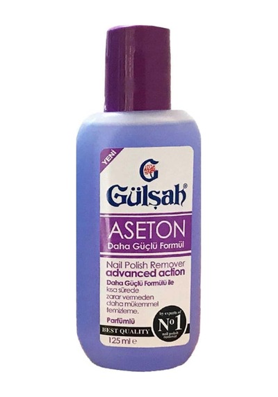 Gülşah Nail Polish Remover - Güçlendirici Aseton 125 Ml 8690239011452-1