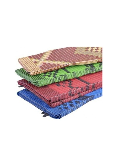Plastik Hasır, Hasır Kilim , Piknik Hasırı, Cami Hasırı 180x270 Cm. Çift Mekik Dokuma Karışık