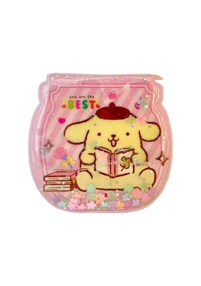 Pompompurin Sulu Not Defteri Pembe