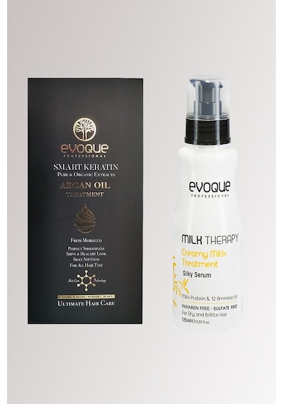 Evoque Keratin Organik Argan Yağ + Milk Therapy Saç Serumu 100 ML